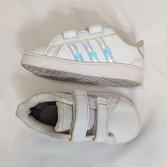 Adidas Kids' Grand Court 2.0 Sneaker Toddler Size 6 - Picture 3 of 8